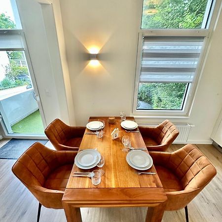 Komfortable Wohnung mit Balkon beim EV mit Parkplatz und Thermomix Oldenburg Exterior foto